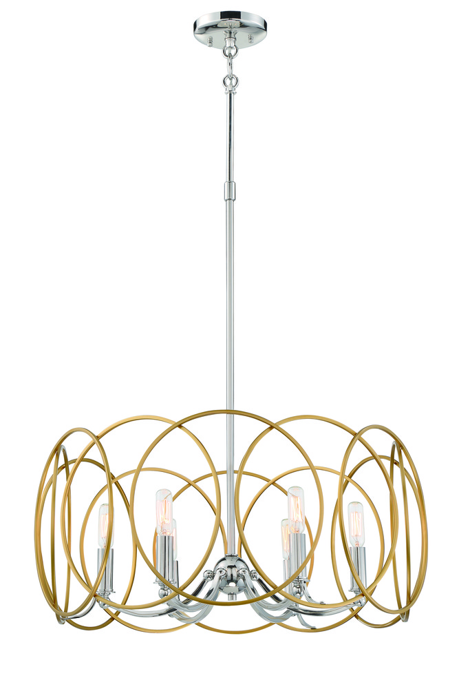 Chassell - 6 Light Chandelier