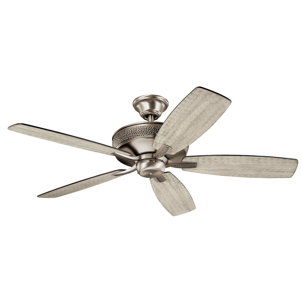 Monarch II 52" Fan Burnished Antique Pewter