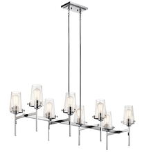 Kichler 43696CH - Linear Chandelier 8Lt