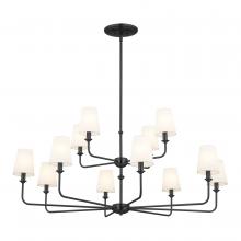 Kichler 52518BK - Chandelier 12Lt