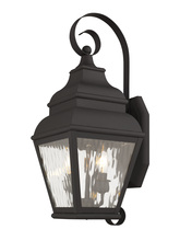 Livex Lighting 2602-07 - 2 Light Bronze Outdoor Wall Lantern