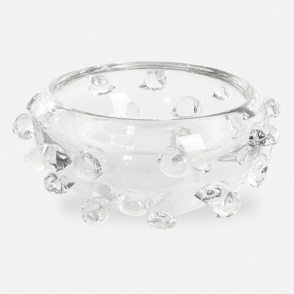 Uttermost Aura Clear Glass Bowl