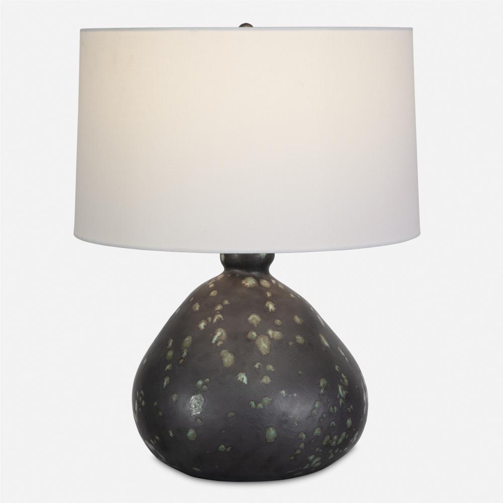 Uttermost Killarney Distressed Green Table Lamp