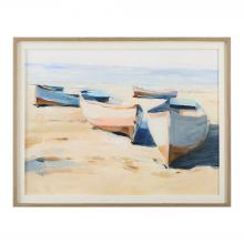 Uttermost 32378 - Uttermost Beached Boats Framed Print