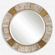 Uttermost 09478 - Reuben Gold Round Mirror