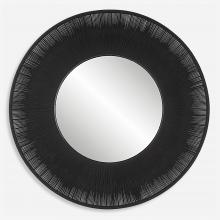 Uttermost 09823 - Sailor's Knot Black Round Mirror