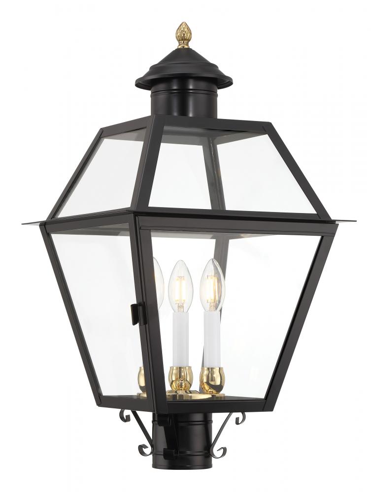 Lexington Outdoor Post Light - Black