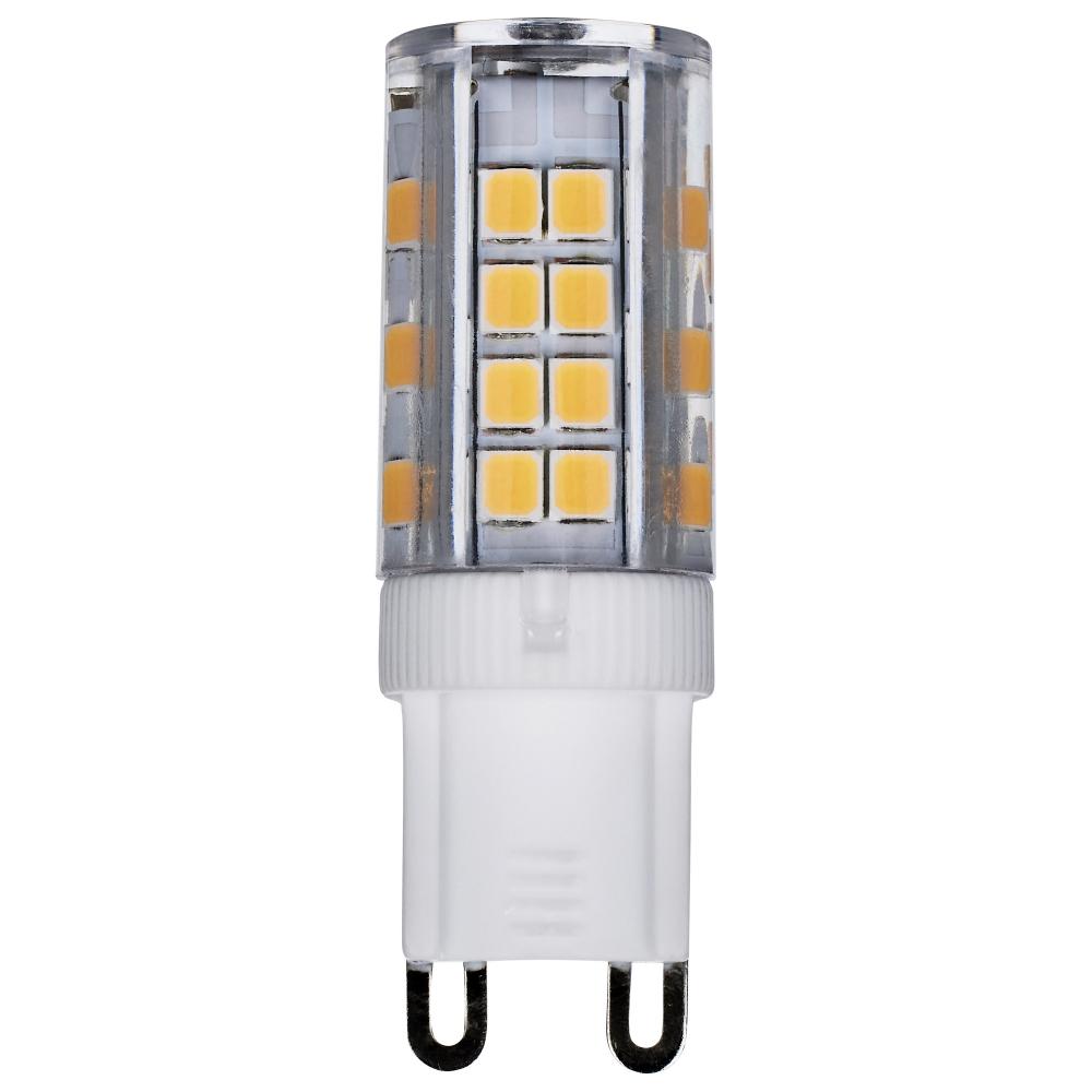 3.5 Watt; JCD LED; Clear; 3000K; G9 Base; 120 Volt