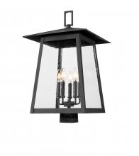 Z-Lite 5015PHXLS-BK - 5 Light Outdoor Post Mount Fixture