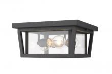 Z-Lite 571F-ORB - 3 Light Outdoor Flush Mount