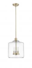 Millennium 46933-MG - Asheville 3-Light Pendant light Modern Gold