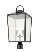 Millennium 2654-PBK - Devens 2-Light Outdoor Post Lantern Powder Coated Black