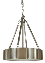 Framburg 4590 BN/PN - 4-Light 16" Brushed Nickel/Polished Nickel Pantheon Pendant