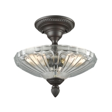 ELK Home 66392-3 - SEMI FLUSH MOUNT